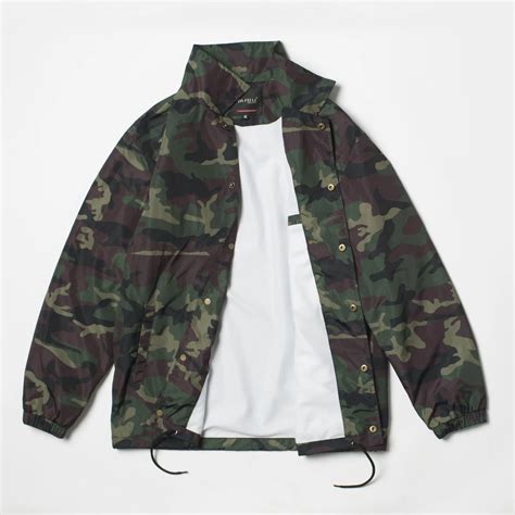 camo coach jacket wholesale